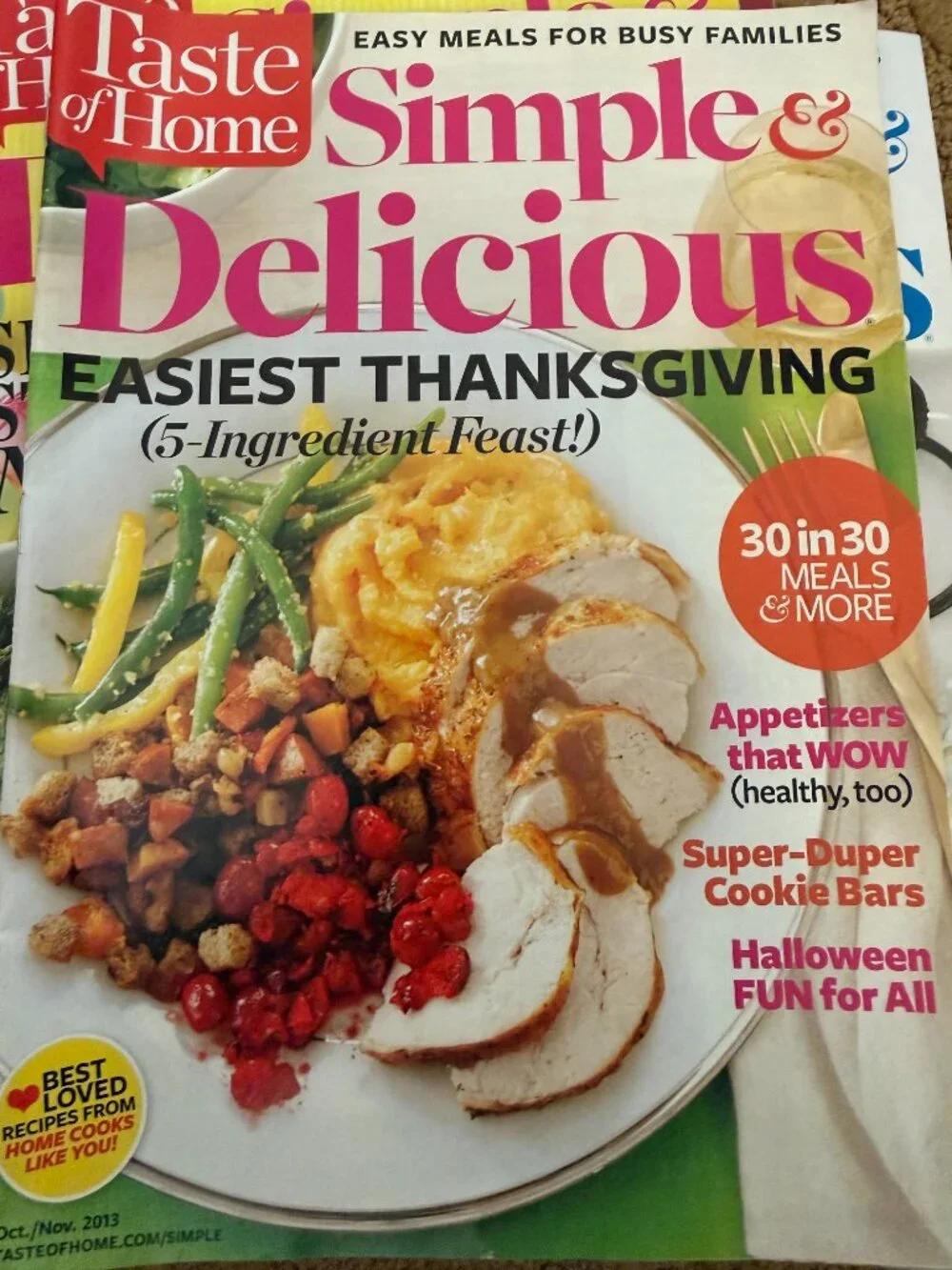 About a ZILLION Cooking Magazines - Not really---about 95 issues